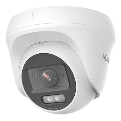 CAMARA HILOOK DOMO FULL COLOR 3K 5MP THC-T157-LPS CON AUDIO