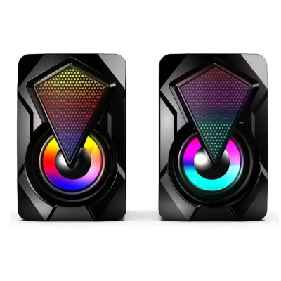 BOCINA SPEAKER USB 2.0 RGB X2