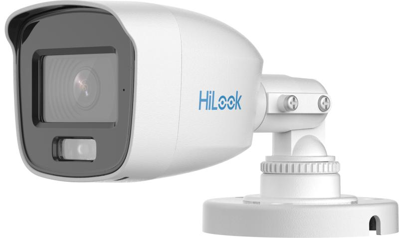 CAMARA HILOOK BULLET COLORVU 2MP THC-B129-PS PLASTICA CON AUDIO