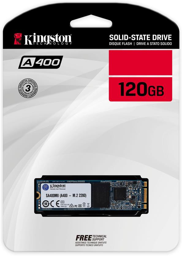 DISCO SSD KINGSTON A400 M.2 120GB SATA