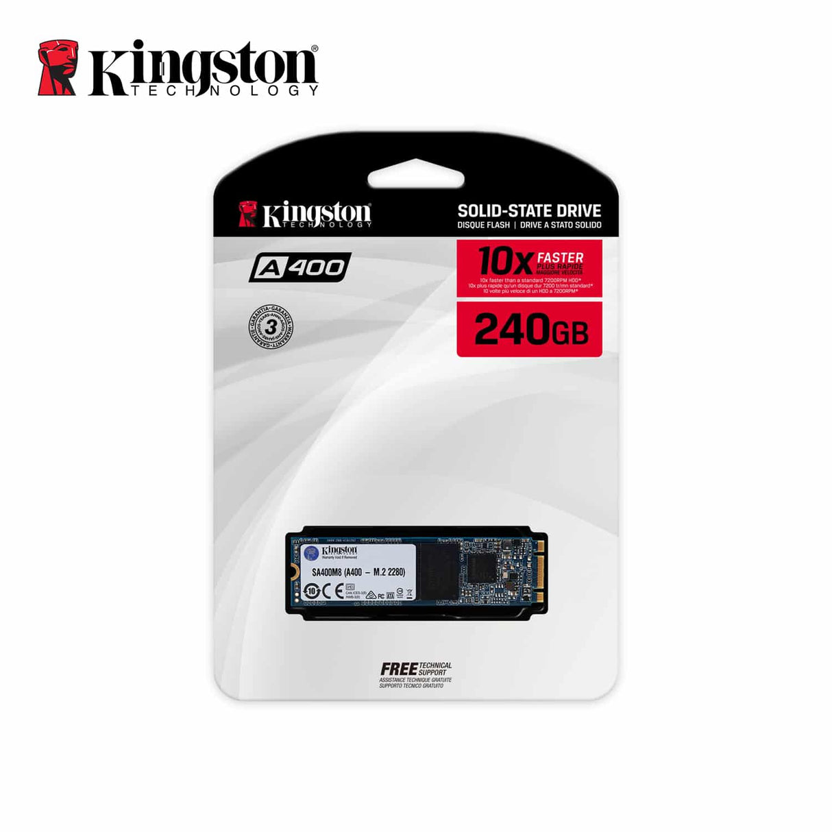 DISCO SSD KINGSTON A400 M.2 240GB SATA