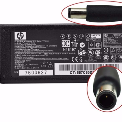 FUENTE LAPTOP HP PLUG GORDO ORIGINAL